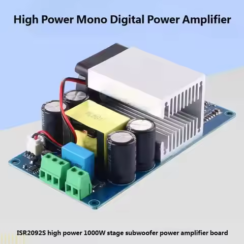 CS1W 1000W Mono Amplifier Board 132mm Suitable for Diverse Sound Environment & Bass