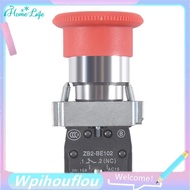 [HoME&life] 22mm NC Red Mushroom Emergency Stop Push Button Switch 600V 10A ZB2-BE102C XB2-BS542X1