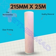 Electrocardiogram paper ECG paper EKG 215mm X 25M ROLL EKG Thermal paper/ 215mm X 25M Roll