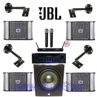 Paket Sound Karaoke 4 Speaker JBL RM10 ORIGINAL 10 inch Subwoofer 12