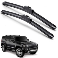 For 2006-2010 Hummer H3 H3T Windshield Wiper Blades J-HOOK Hybrid Silicone