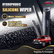 Ideal Wiper Toyota FJ Cruiser (2011-2016) Hydrophobic Silicone Water Repelling Coating