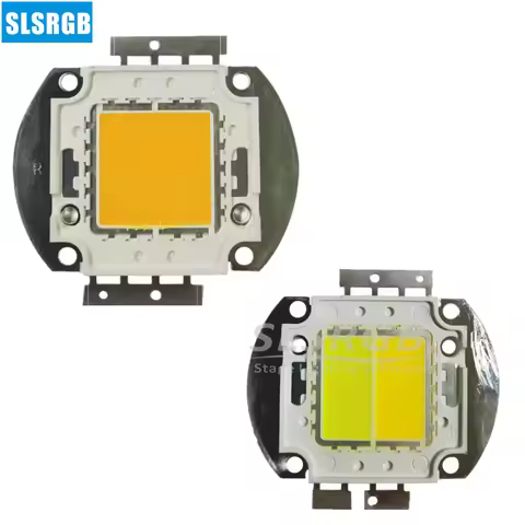 high bright 100W 200W 30W LED COB Beads Chip Warm Cold White For 2 eyes 4 Eyes COB Audience Light Fl