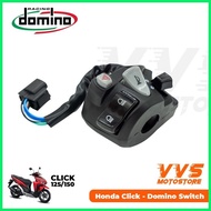 ◴ ◈ Domino Honda Click 150 Handle Switch with Passing Light and Hazard Light PLUG AND PLAY