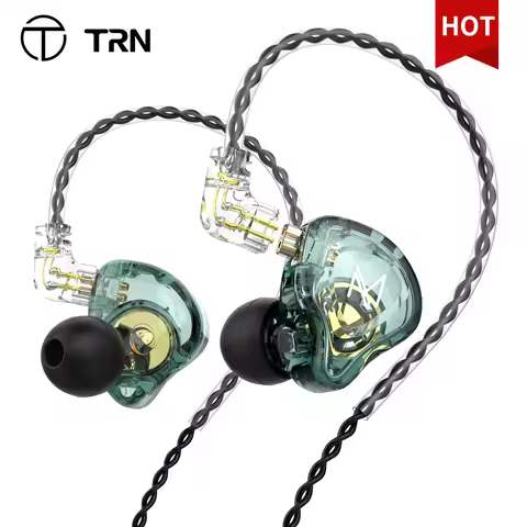TRN MT1 Hi-FI 1DD Dynamic In-ear Earphone Drive HIFI Bass Metal Monitor Running Sport Earphone for T