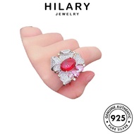 HILARY JEWELRY Luxury For Butterfly Rantai 925 Leher Pendant Ruby Perempuan Korean Necklace Women Sterling Accessories Original Perak 純銀項鏈 Silver Chain S176
