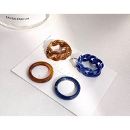 Retro acrylic ring accessories