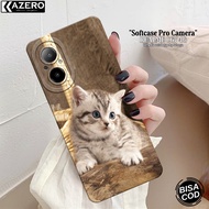 HP Case Latest Realme C67 4Ghp Fashion Softcase Cat Realme C67 4G Silicone Pro Camera Casing Realme 