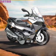 ORTMA Alloy Motorcycle Model, Inertia Vehicle Toy Simulation Motorcycle Toy, Ornament Toy Crafts Min