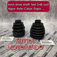 Boot drive shaft-karet drive shaft 1set in/out calya-sigra-agya-ayla 04425-BZ100/04437-BZ020