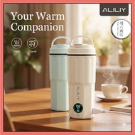 Aliliy Smart Portable Electric Kettle 400ML | AC100-240V Worldwide Travel Kettle | 6-Level Temperatu