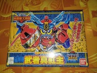 架 HG 絕版 BB戰士 元祖 SD SDX 高達 GUNDAM FAX 新SD戰國傳 超機動大將軍篇 NO.144 號 武者真紅主