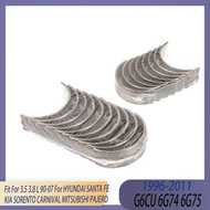 STD Engine Part Main & Con-Rod Bearing Set Fit 3.5 3.8 L GAS G6CU 6G74 6G75 For HYUNDAI SANTA FE KIA