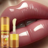 1pc 4.5ml Moisturizing Lip Plumping Serum, Lip Wrinkle Filler Lip Plumping Serum, Ginger Mint Lip Oi