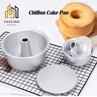 【SG】6in 8in Nonstick Aluminum Chiffon Cake Pan Angel Cake Pan Mold for Home Kitchen Gift