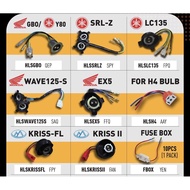 Socket Headlight Modenas/Head Lamp Socket Kriss-1/Kriss-2/Kriss-FL/Kriss120/Dinamik/CT110/GT128/Kristar/Karisma/Elit150