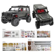 Micro Sponsor Logo Racing Sticker Sheet For WPL & MN MN90 99S MN86 MN98 RC Car Crawler Sticker