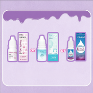 UYAAI Contact Lens Conditioning Kits Suitable for Beginner 100ml Eye Wash + 120ml Solution + 10ml Ey