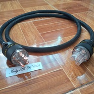 สายไฟ Phelps Dodge 3x2.5 sq.mm Premium Copper Oxygen Free (OFC)   หัวท้าย ACROLINK cryo แบบชุบทองทอง