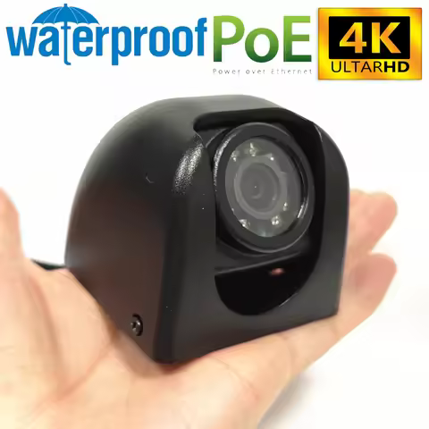 HiEasy 4K 8MP 4MP Security CCTV Waterproof 940NM IR Mini POE IP Camera P2P Onvif Surveillance Camera