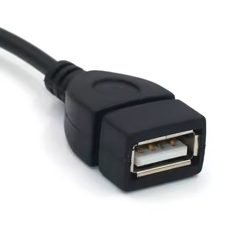 【CR】Car MP3 Player Converter 3.5 mm Male AUX Audio Jack Plug To USB 2.0 Female Converter Cable Cord 