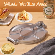8 Inch Cast Iron Tortilla Press Manual Dough Press Maker Foldable for DIY Tacos Flatbreads