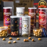 🔥Murah!! 🔥 🌈 PREMIUM CRUNCHY FOODS Eureka Series BORONG Popcorn Can Series 🎀 AUTHENTIC TASTY &amp; DELICIOUS 🎀