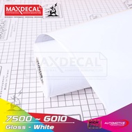 Maxdecal Gloss White Sticker 7500-G010