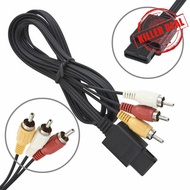 N64av Cable Ngc Av Cable Nintendo N64 Cable 1.8mn64 Video Cable Suitable For Game Console C7i5