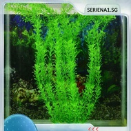 [seriena1.sg] Aquarium Artificial Grass 30cm Fish Tank Waterweed Realistic Fish Tank Decoration Aqua
