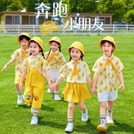 Children Children's Costumes Kindergarten Elementary School Students Costumes Overalls Chorus Games 