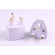 UK 3Pin Plug china 2 pin Travel Adaptor Universal Power Adapter PIN Converter from singapore