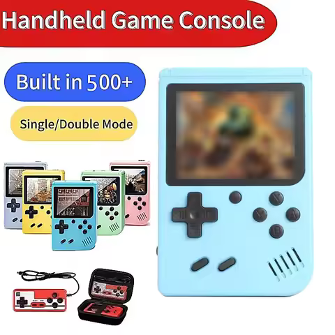 Built-in 500+ Classic games 5 inch arcade retro Console games console for Game boy Emulator TV Video