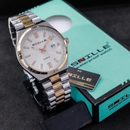 Jam Tangan Rantai Pria Snille Citizen Original N3003 Tahan Air - Black Display