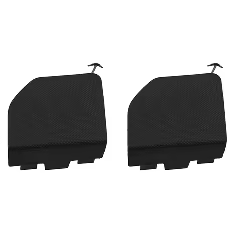 2X Front Bumper Tow Hook Cover Towing Hook Cap Trailer Cover For Toyota VIOS 2014 2015 2016 52721-0D