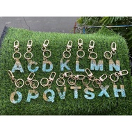 LV keychain + Name letter (Car/bag)