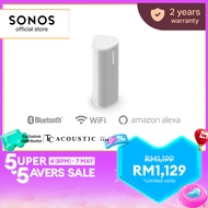 Sonos Roam 2 - Portable Wireless Speaker (Bluetooth WiFi & Voice Enabled)