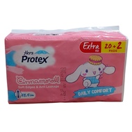 1 Pack Hers Protex Cinnamoroll Extra Contents 20+2 Size 23.5cm Daily comfort (THICKER)