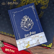 1pc Blue Hard Skin Harry Potter Notebook, Gryffindor, Slytherin, Hufflepuff, Ravenclaw,Hogwarts Coll