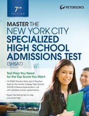 Master the New York City Specialized High School Admissions Test Peterson's
