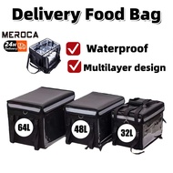 32L/48L/62L Motorcycle delivery Food Bag Waterproof Thickened Thermal Insulated Bag Food