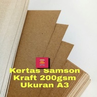 Samson Kraft Paper 200Gsm A3 Size