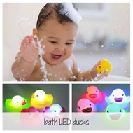 Mainan Mandi Bebek LED bs nyala / Mainan Mandi Bebek Bebekan