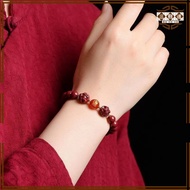 [Sanyadao] Cinnabar Bracelet Three-In-6-In-6 Transfer Benming Year Zodiac Gift