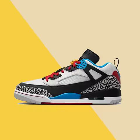 NIKE Jordan Spizike Men's Low Top Basketball Shoes - Hybrid Design, Nike Air Cushioning, Durable Rub