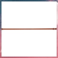 (F B S V)Extendable Telescopic Spring Loaded Net Voile Tension Curtain Rail Pole Rods,55-90Cm,Wood c