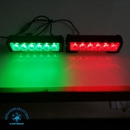 12V - 24V Red-Green Federal Signal Car Strobe Blinker