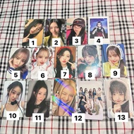 FS PC PHOTOCARD IVE ILLIT BAEMON BABYMONSTER MOKA WONHEE IROHA MINJU YUNAH JANG WONYOUNG AHN YUJIN L