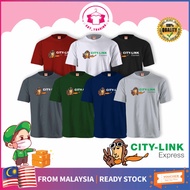 🔥PROMOSI HEBAT🔥READY STOCK CITYLINK CITY LINK SHORT SLEEVE BAJU LELAKI PEREMPUAN T SHIRT 100% MICROF