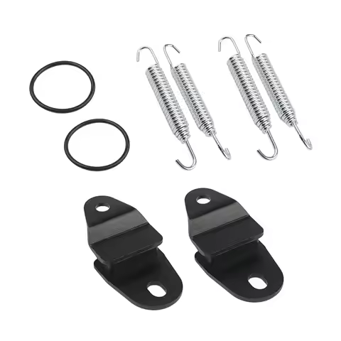 Metal Motorcycle Exhaust Pipe Kit for Banshee 350 YFZ350,YFZ350LE YFZ350SE YFZ350SP 2GU-14771-00-00,